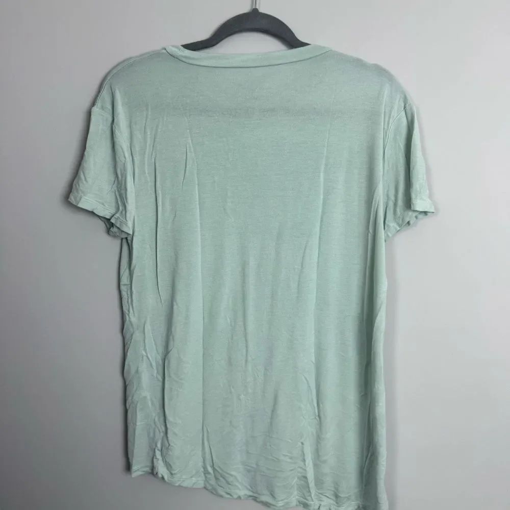 MARY SQUARE | Real Piece of Work Mint Green Graphic T-Shirt Women’s Size Small